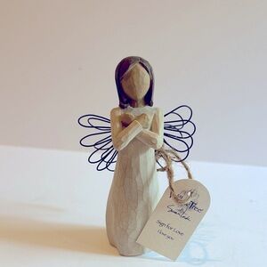 Willow Tree Demdaco Sign for Love Angel ornament